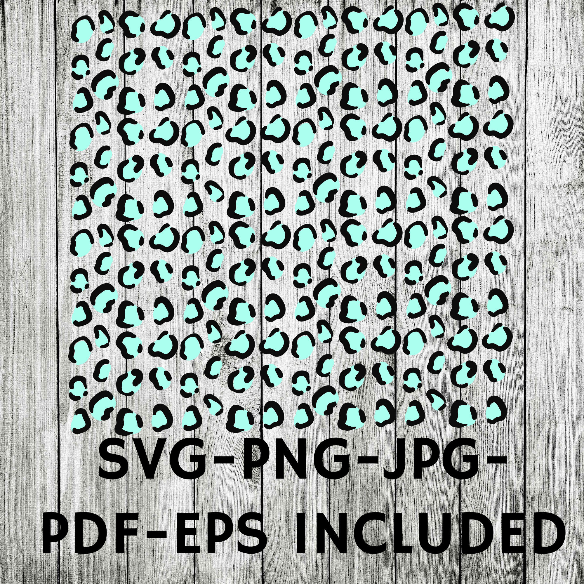 leopard print patterned SVG - pattern for slicing