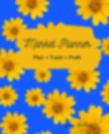 Market planner book Sunflower physical product shipped to you