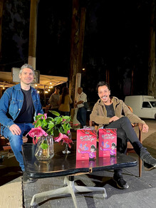 Juan José Zeballos y Cristian Moreira