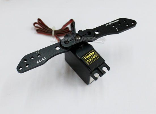 Miniaturbild: Full Arm offset 25T Futaba&New Hitec 4.5" 114mm #4-40