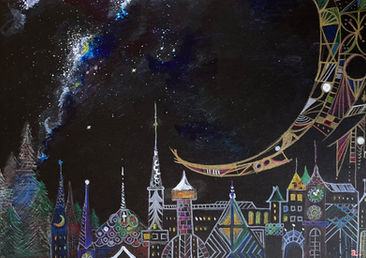 黒い紙に描く、いつもと違う発見