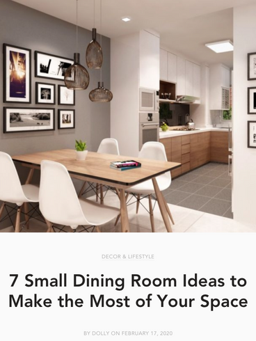 7 Small Dining Room Ideas to Make the Most of Your Space 