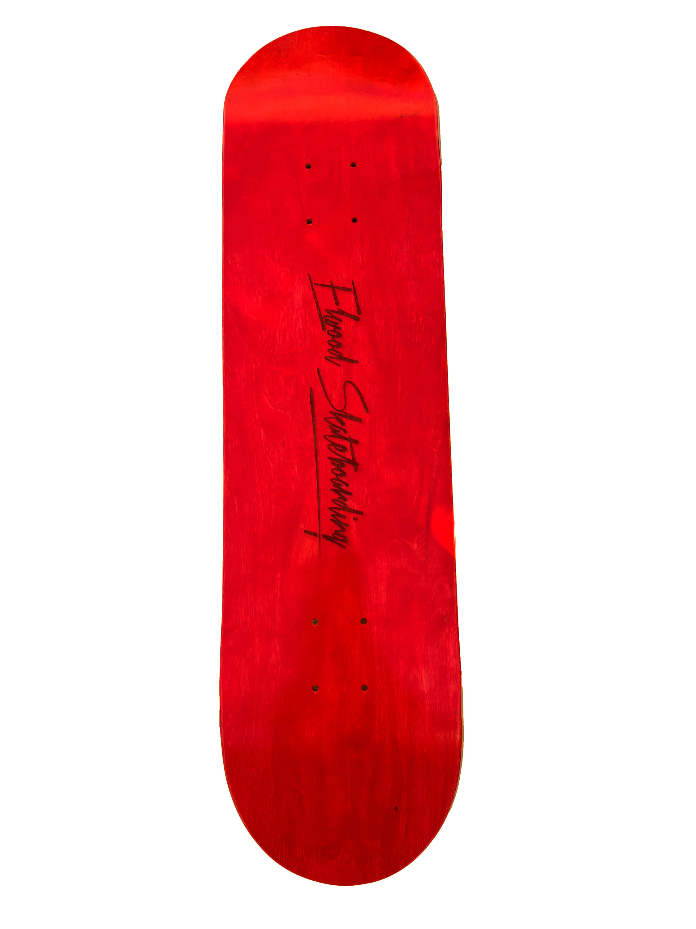 Elwood Skateboarding Mini Logo Medium Concave Deck 8.0"
