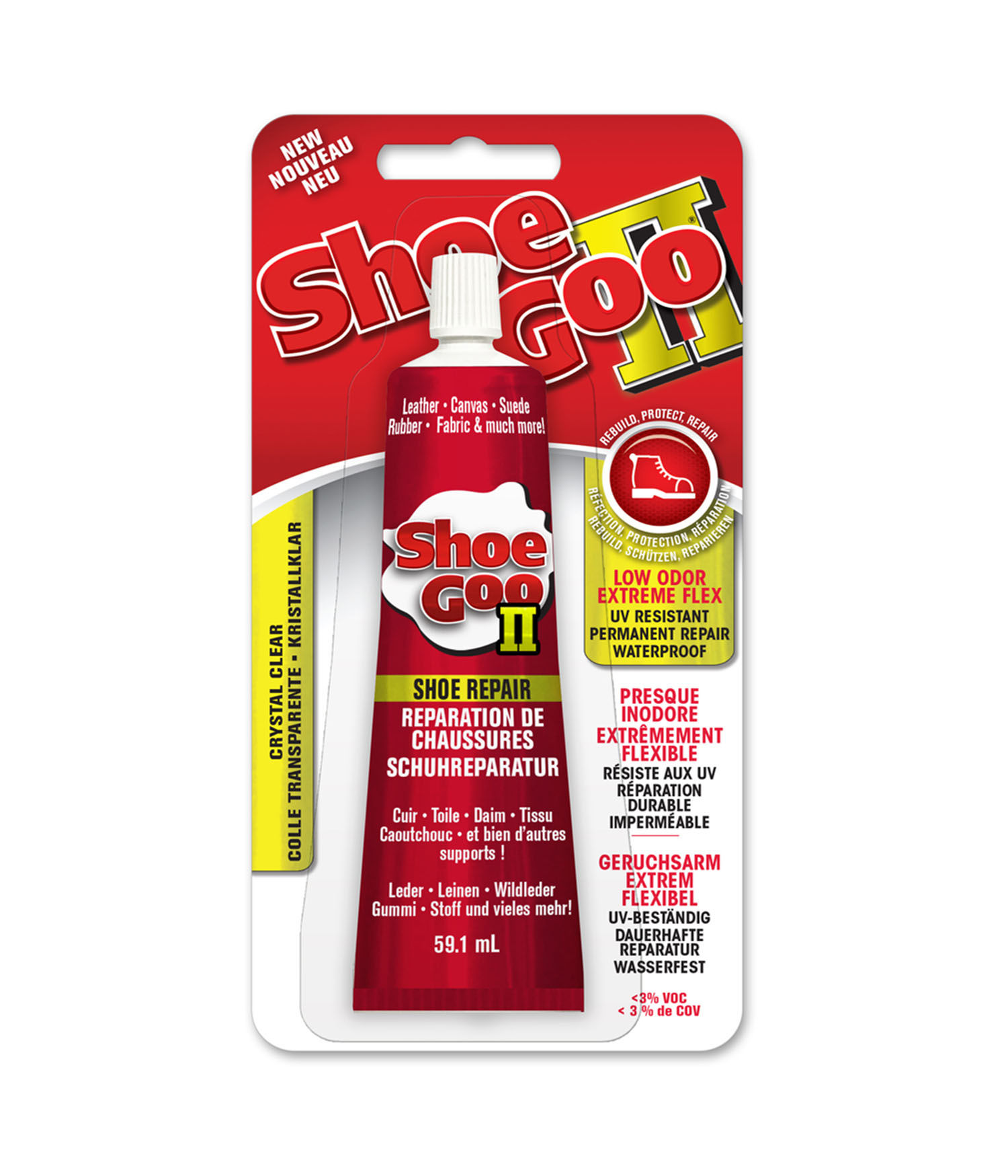 SHOE-GOO II Tube Clear (59,1ml)