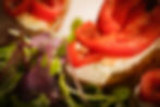 Roasted Red Pepper Crostini