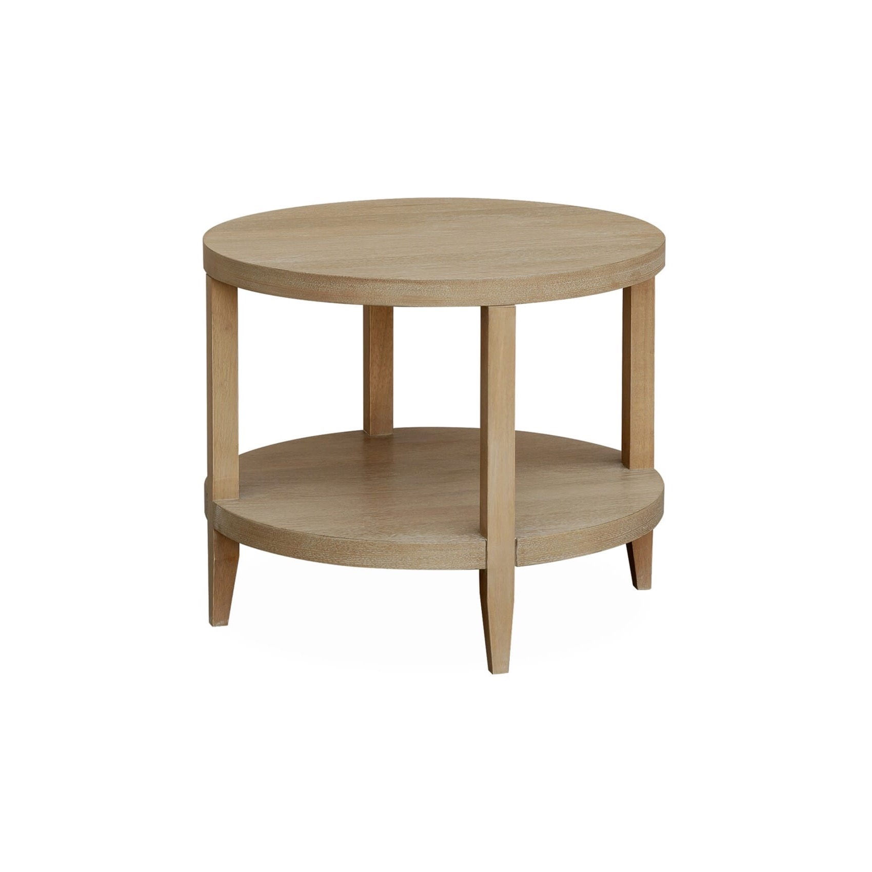 Sidebord MORRIS - Natur Eik rundt