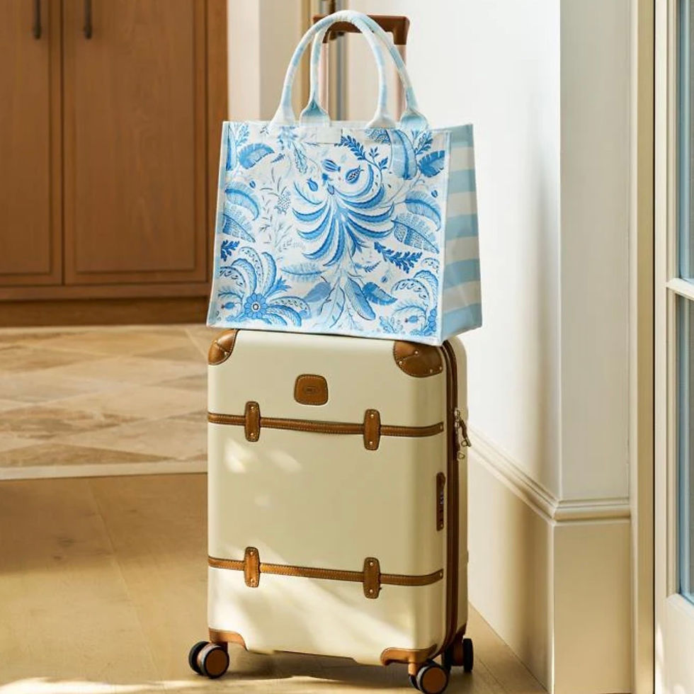 Miniatyrbilde: PALM BEACH Tote Bag - Blue