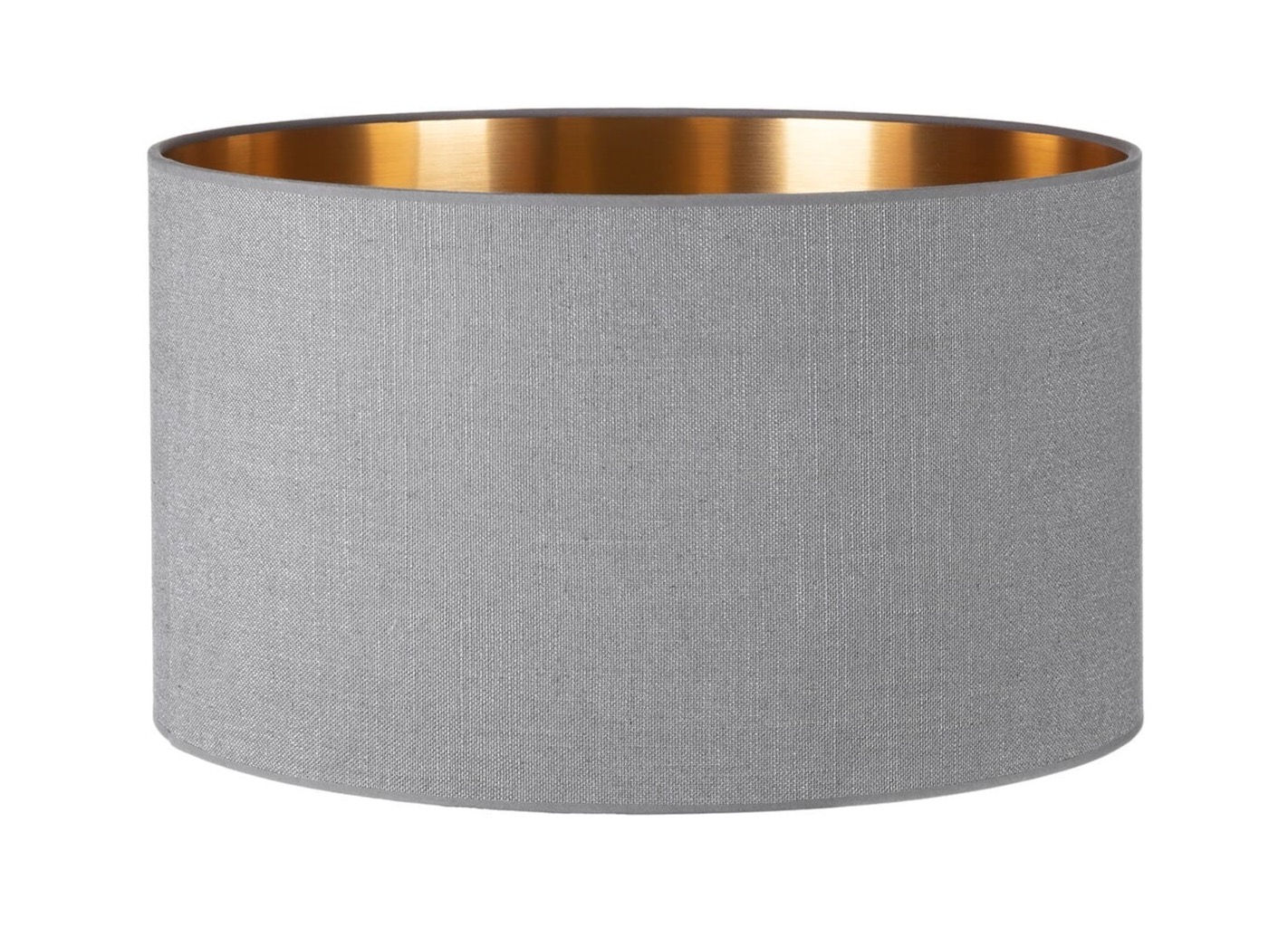 Lampeskjerm LIN Grå / copper - 40cm