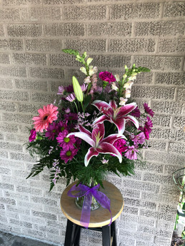 Pink/Purple Fresh Arrangement
