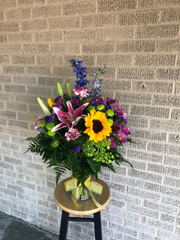 Bright + Colorful Arrangement