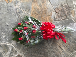Celophane Wrapped Roses