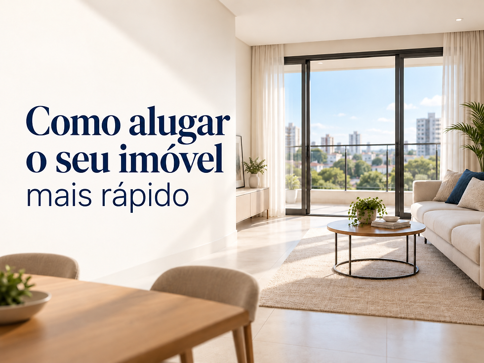 Como alugar o seu imóvel mais rápido na parede.