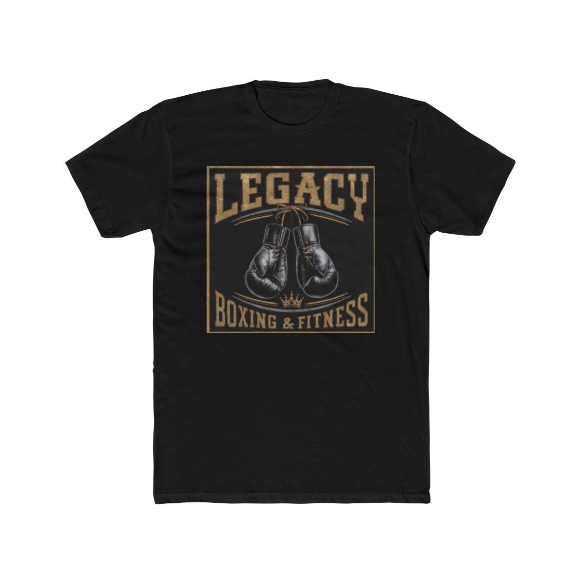Legacy Boxing Gold Unisex Cotton Crew Tee