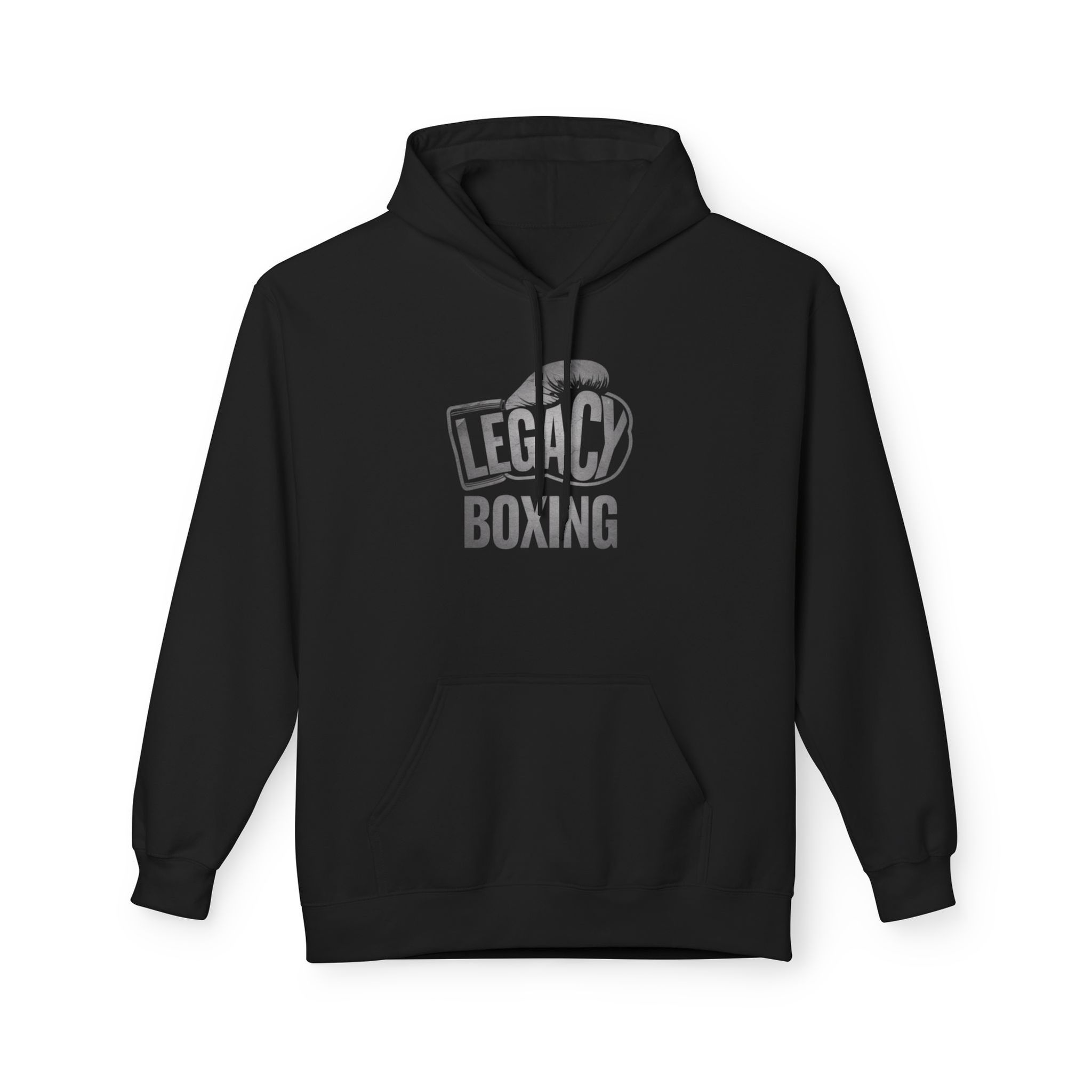 Legacy Boxing Unisex Fleece Hoodie - Stylish Midweight Sportswear 