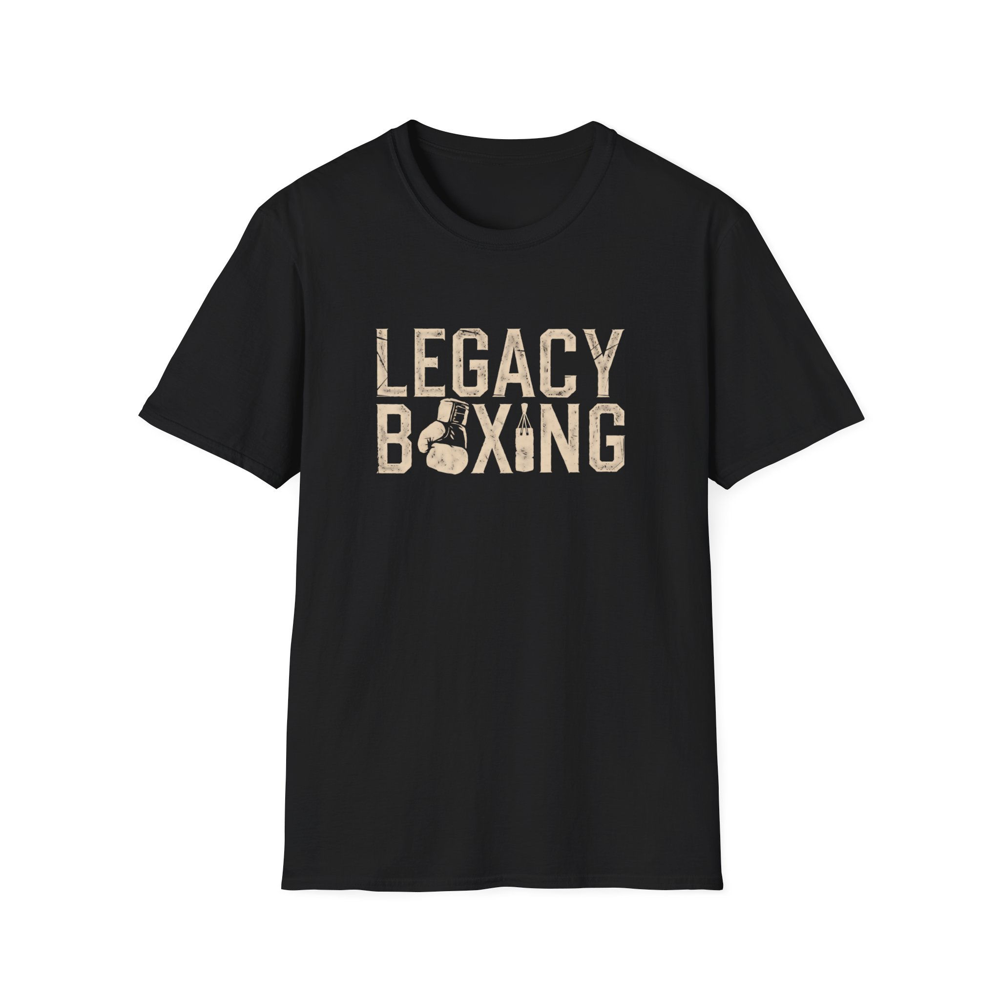 Legacy Boxing Unisex Softstyle T-Shirt - Perfect for Boxing Enthusiasts
