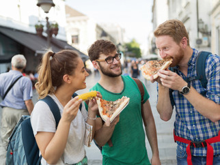 When will that extra piece of pizza show up on my scale?