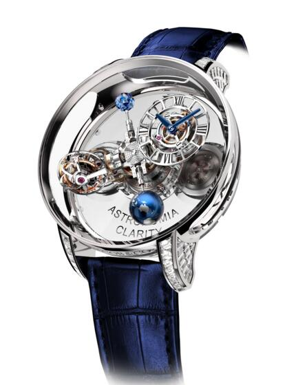 JACOB & CO ASTRONOMIA CLARITY DIAMOND LUGS WHITE GOLD 750.820.30.BD.SD.1BD content media