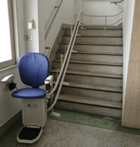 ลิฟต์บันได เก้าอี้เลื่อนขึ้นบันได