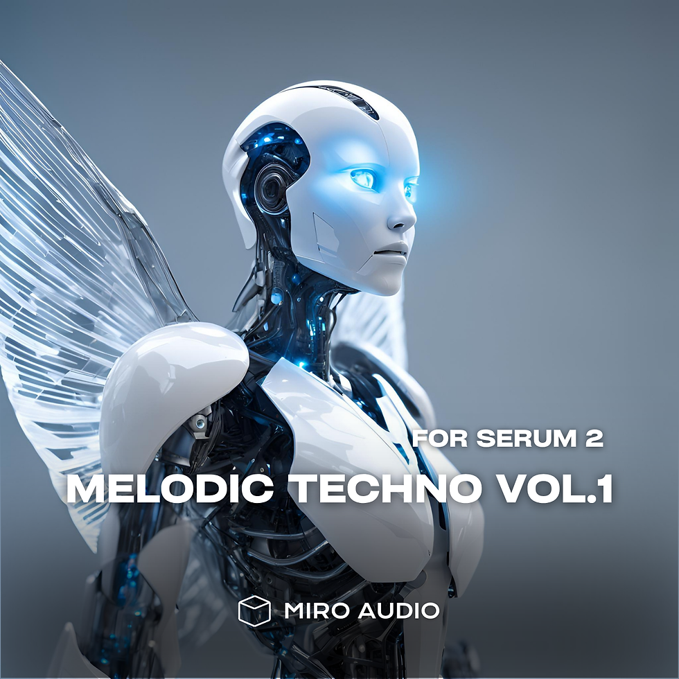 Miro Audio Melodic Techno Vol. 1 Serum preset pack for music producers