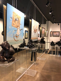 Exposition de sculptures en bronze et marbre du sculpteur animalier Michel BASSOMPIERRE, à Toulouse