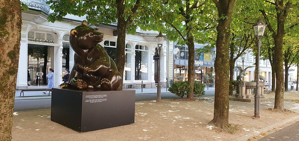 Exposition Douceur Animale du sculpteur animalier Michel BASSOMPIERRE à Baden Baden