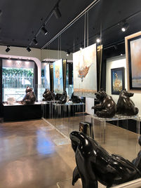 Exposition de sculptures en bronze et marbre du sculpteur animalier Michel BASSOMPIERRE, à Toulouse