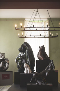 Sculptures monumentales de l'artiste animalier Michel BASSOMPIERRE