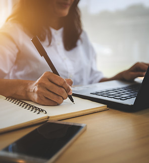 young woman  with learning language during online courses using netbook.jpg