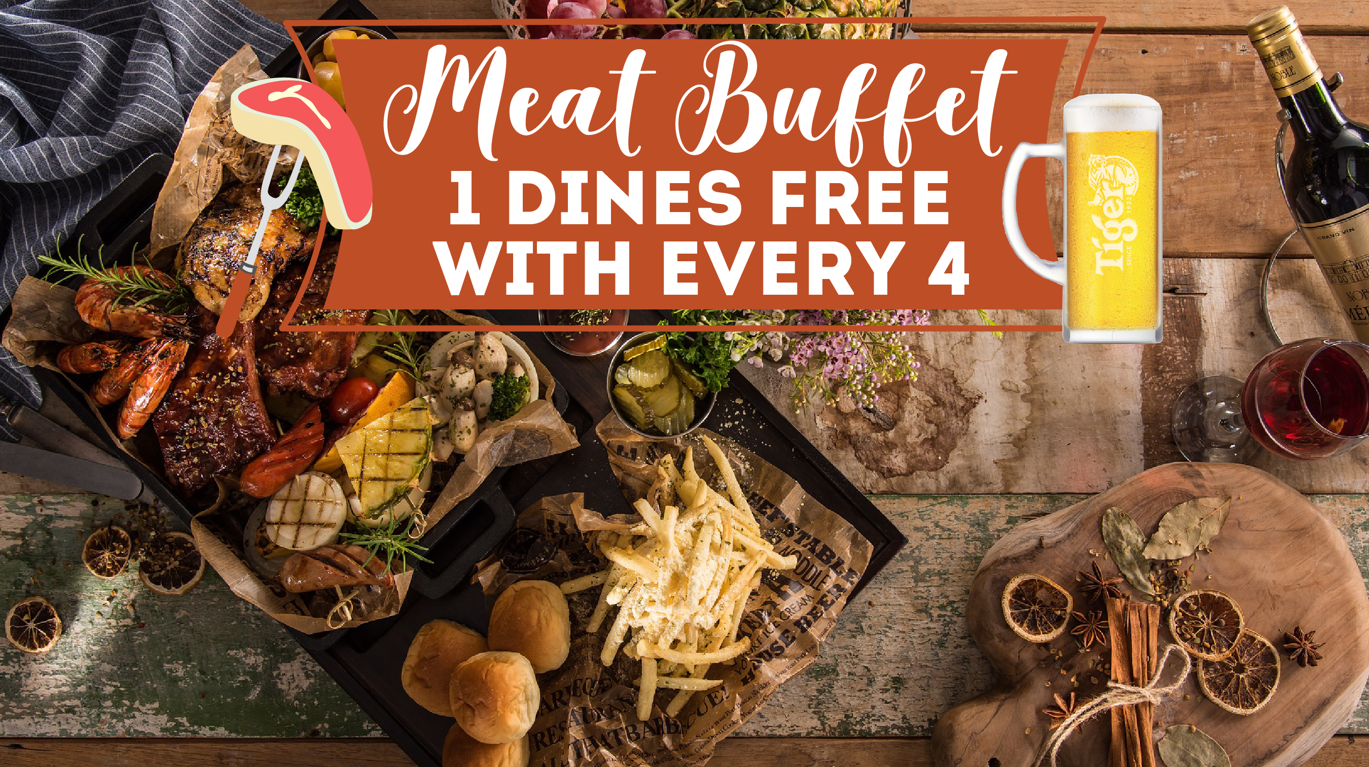 All You Can Eat Meat Buffet