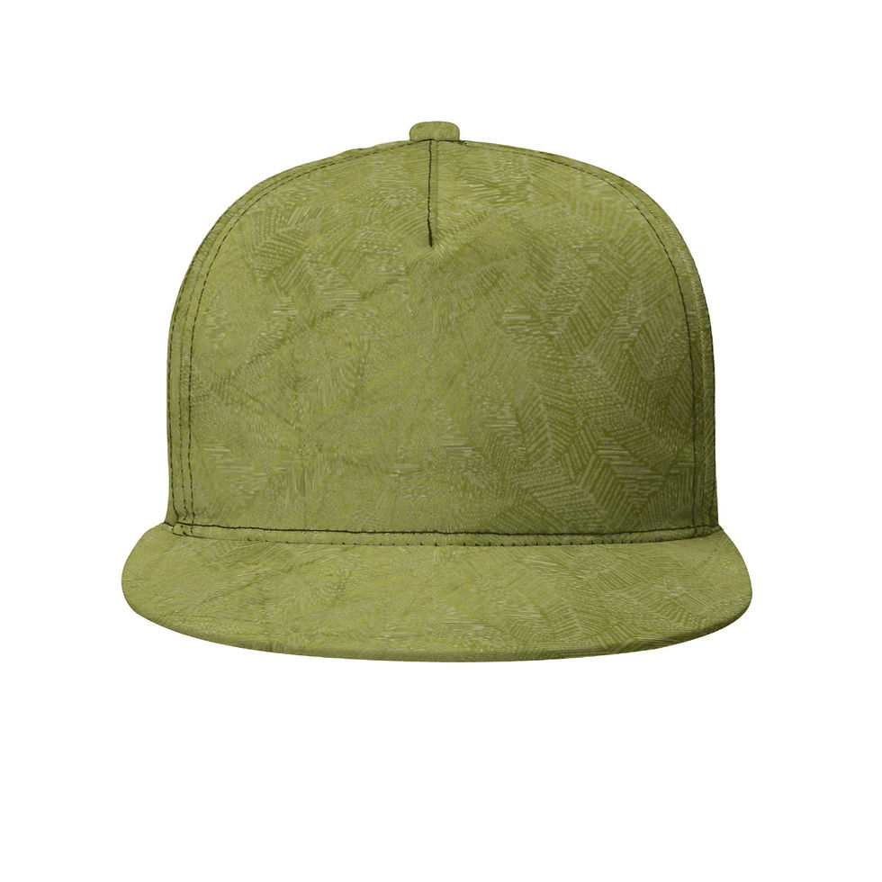 Flat-Brim Baseball Cap With Box