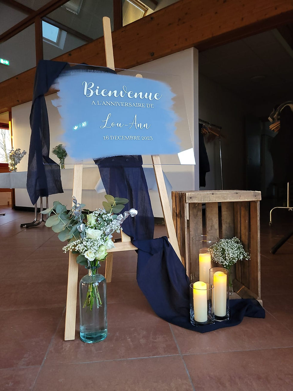 Miniature : Panneau de bienvenue plexi 