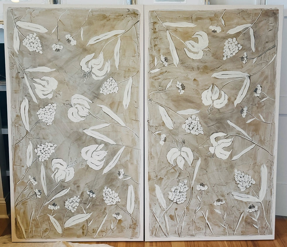 Thumbnail: Lilies & Blooms  (35x60” each)