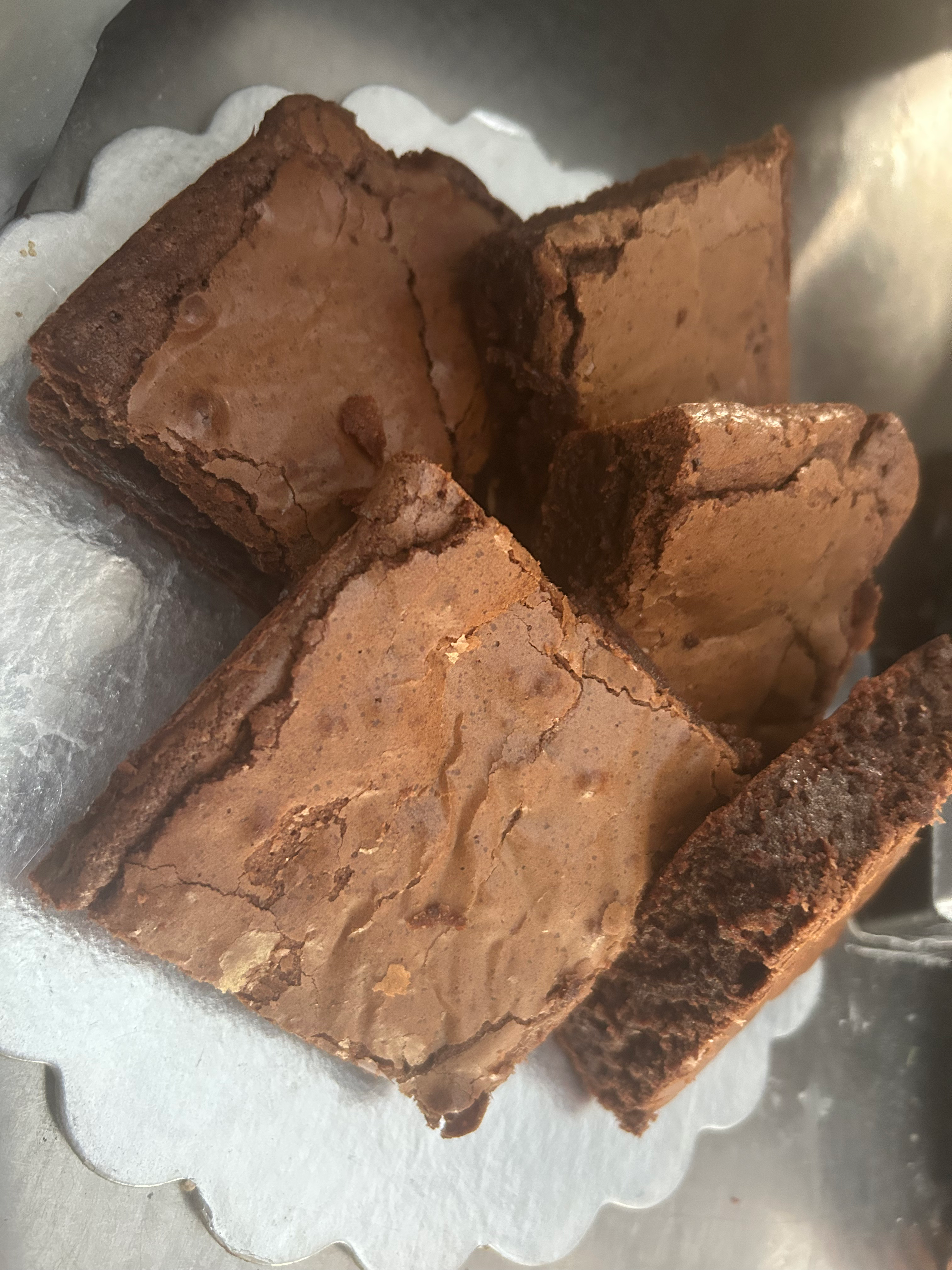 Triple Chocolate Brownies