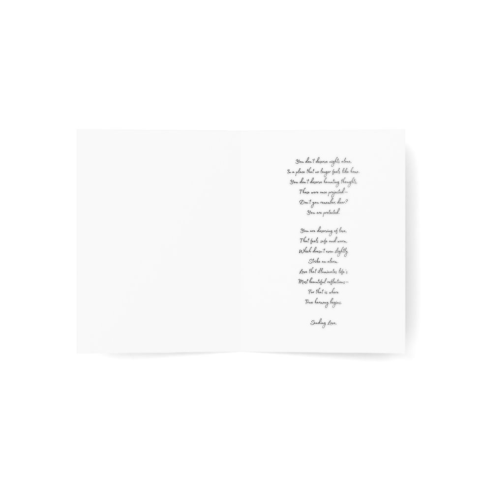 Thumbnail: Sympathy Greeting Cards — Quiet Moments Collection by Claire Adele
