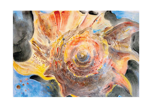 Thumbnail: SACRED SPIRAL (Natural Forces Greeting Cards)