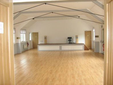 During the hall upgrade