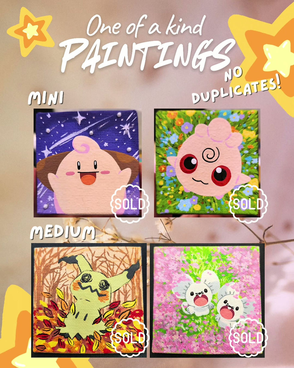Thumbnail: Poké Paintings