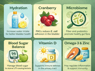 Nutritional Support for Recurrent and Chronic UTI's