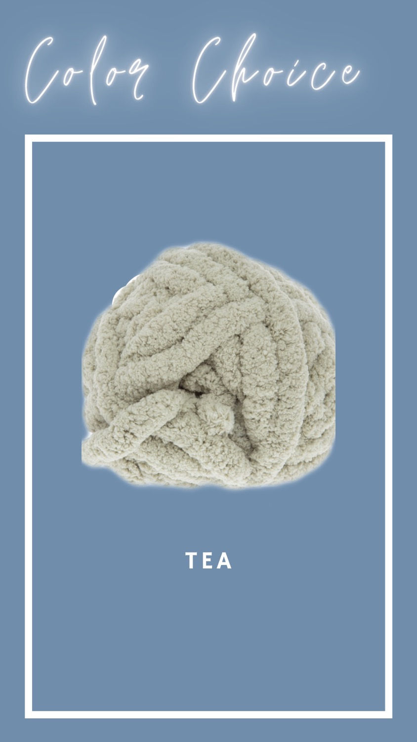Thumbnail: Half &Half knitted blanket + 2 small pillows (40” x 60”) 