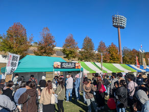 ふるさと祭りおおみや「ふれあい広場」に出店しました