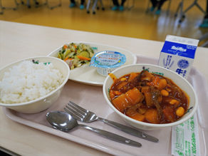 常陸大宮市の学校給食に瑞穂牛60kgを寄贈しました