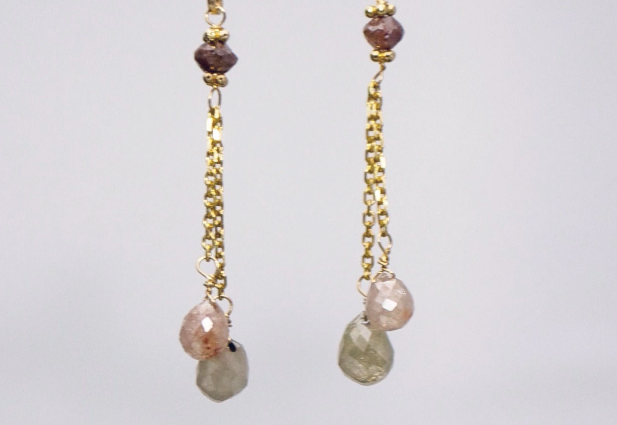 COLORED DIAMOND EARRINGS