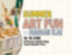 Summer Break Art Camp @ Hawaii Kai · 16-18June