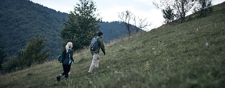 Couple Hiking Outdoor