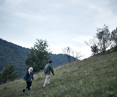 Hikers in Nature