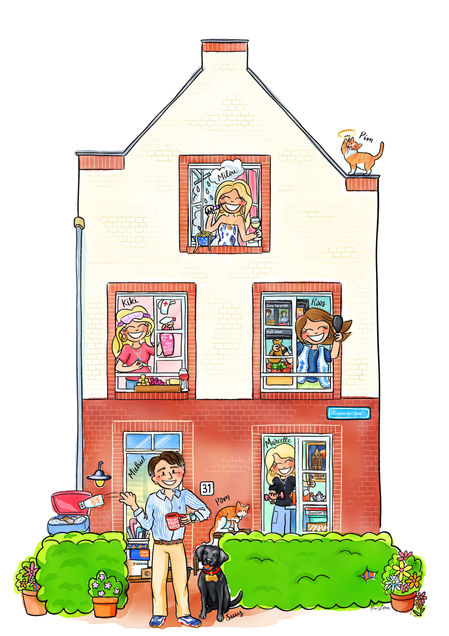 Huis familie perf