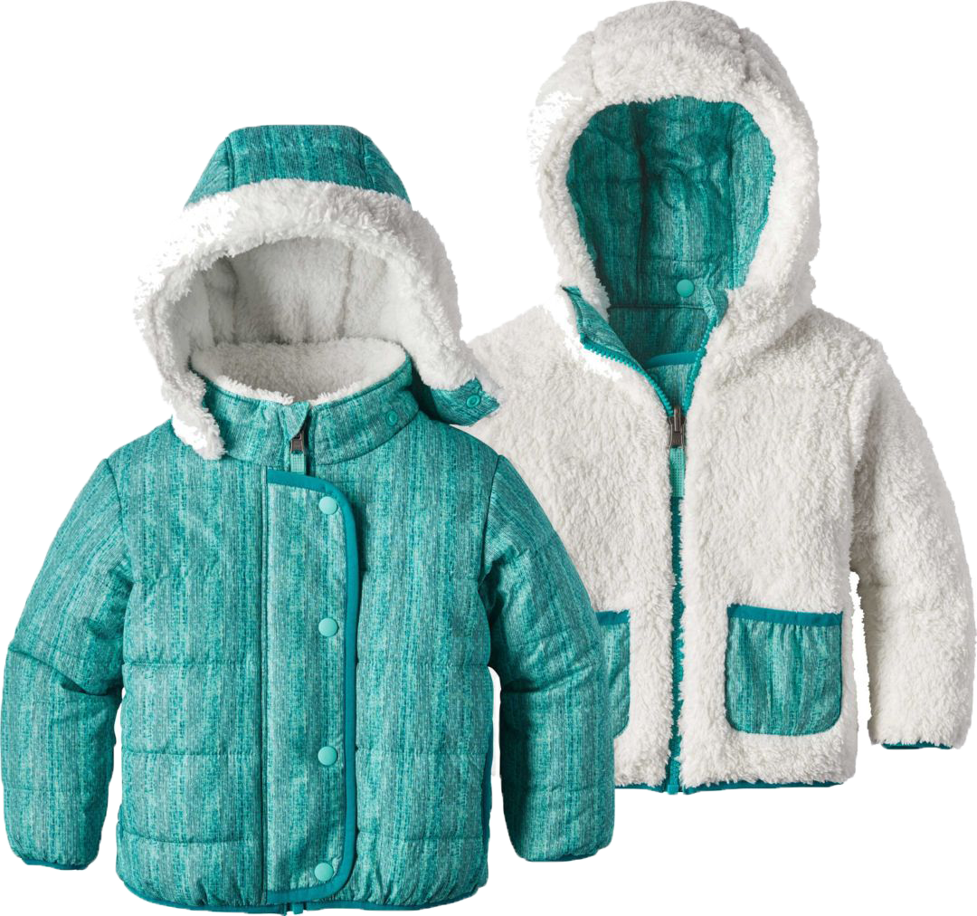 TODDLERS' REVERSIBLE HOODED JACKET