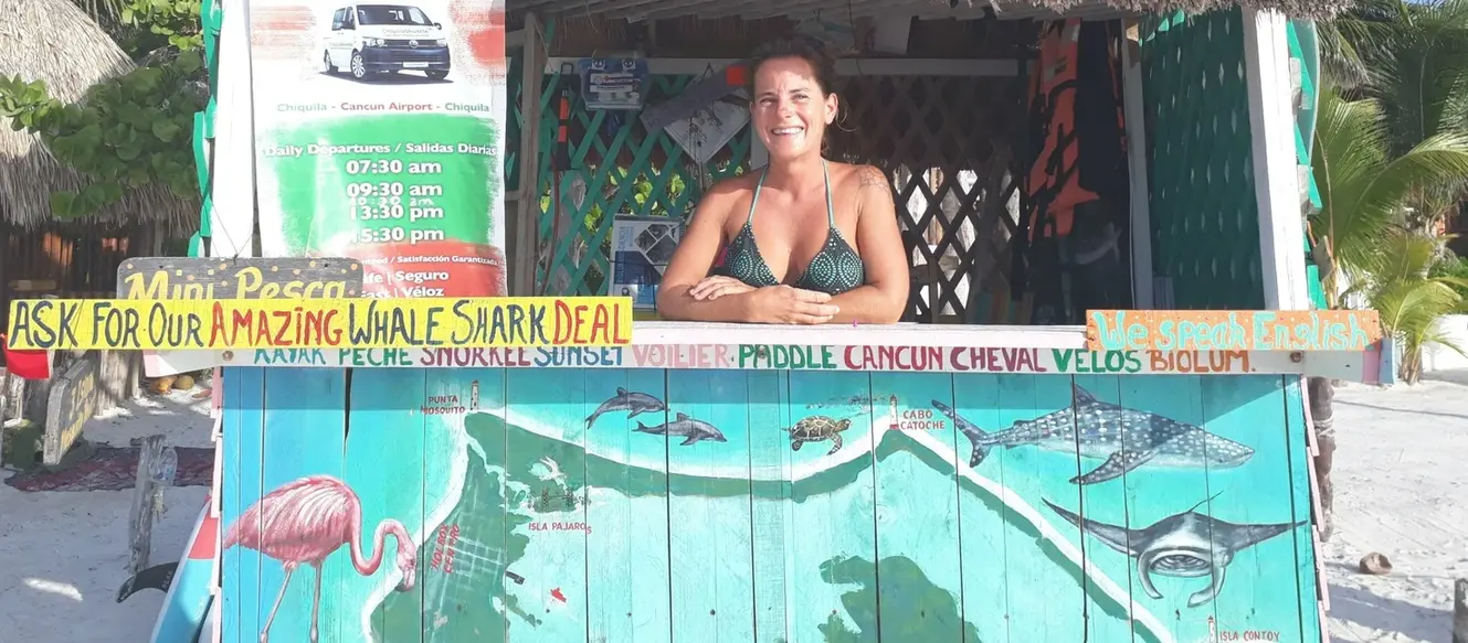 Reservation of excursions in Holbox