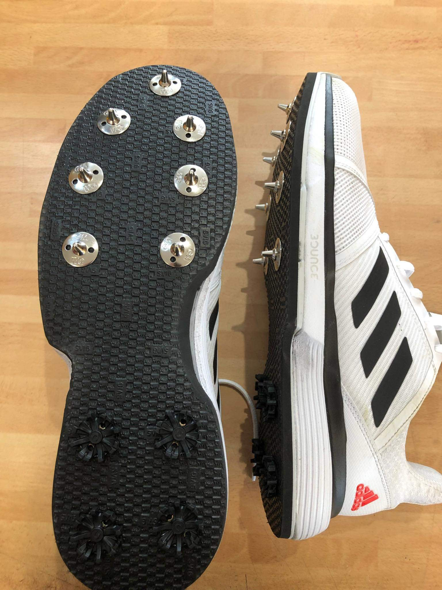 Trainers spiked for cricket Clearance