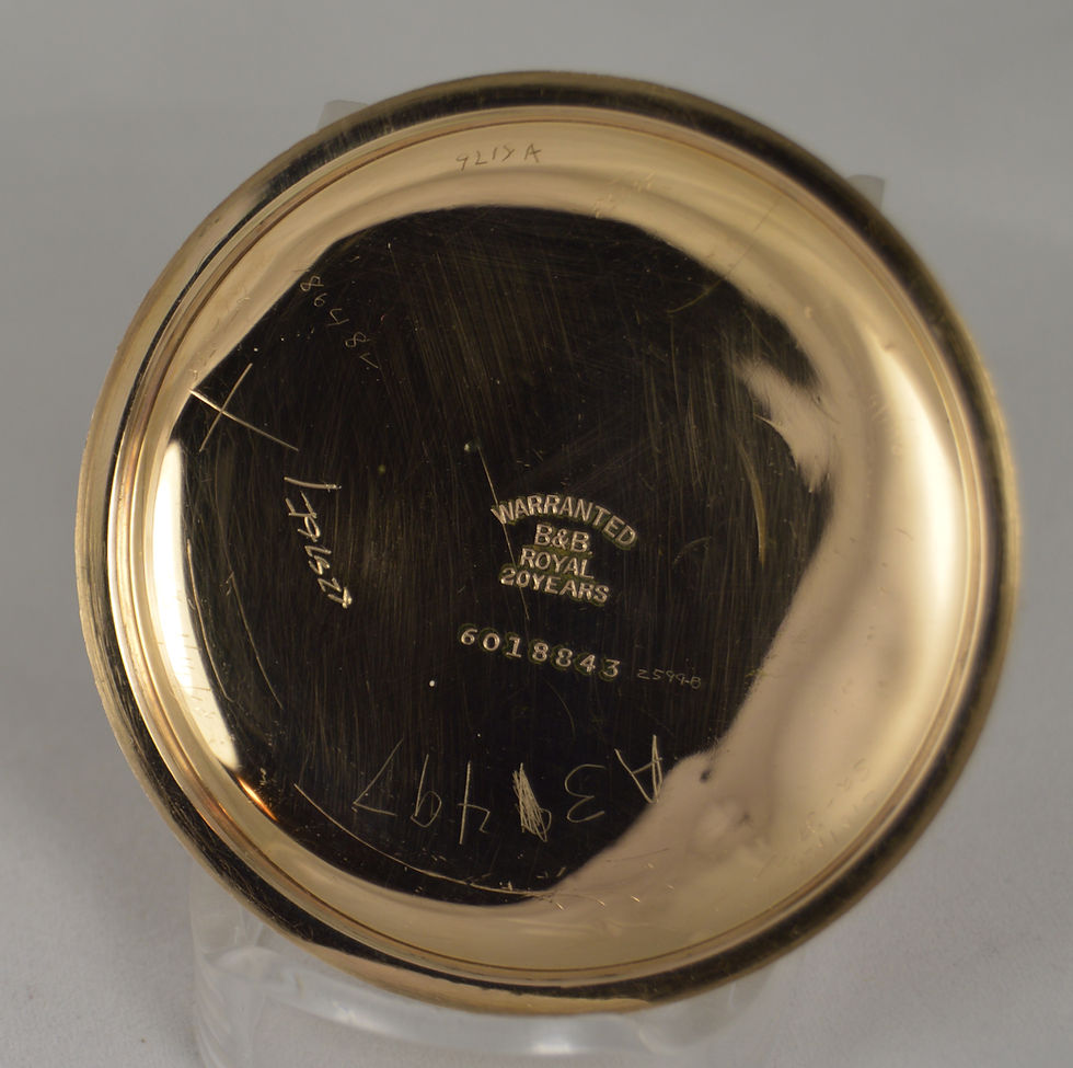 Thumbnail: 1911 Hamilton 940 - Fully Marked S18 21J All Orig